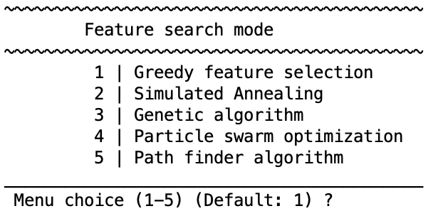 NeuroMiner – wrapper types