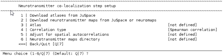 neurominer preprocessing JuSpace methods